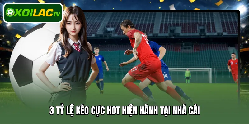 3 Tỷ lệ kèo cực hot hiện hành tại nhà cái