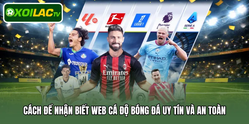Cách để nhận biết web cá độ bóng đá uy tín và an toàn