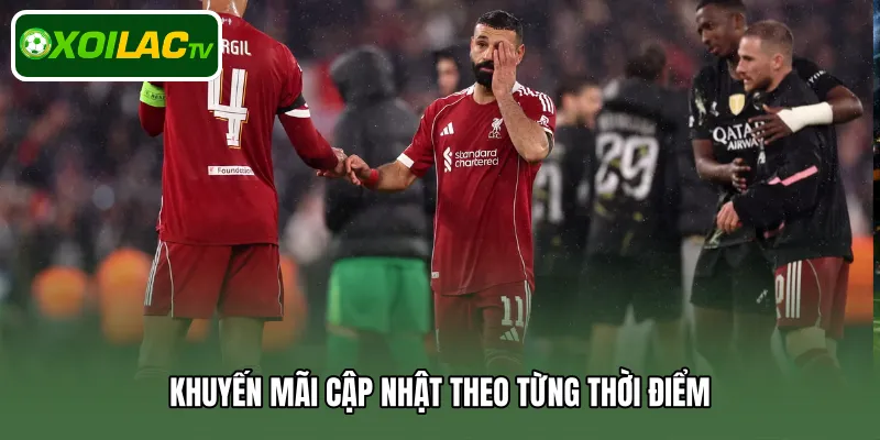 Khuyến mãi cập nhật theo từng thời điểm